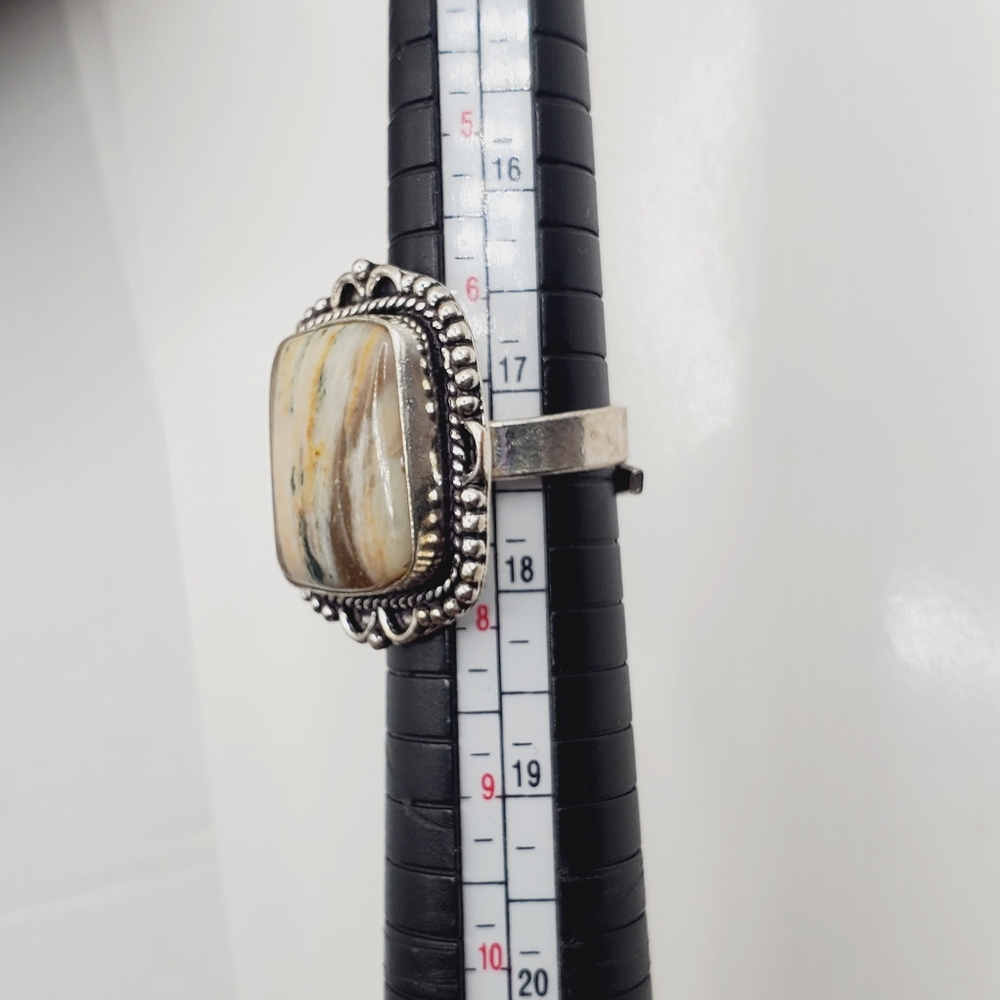 Jasper Statement Ring - Picture 5 of 7
